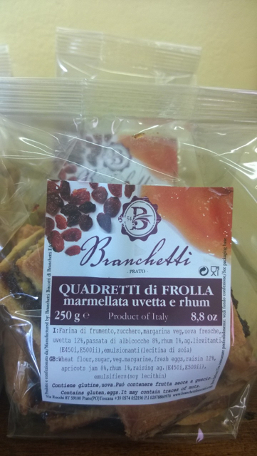 Cantuccini con Uvetta