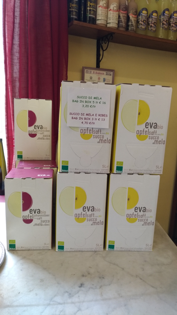 Succo di mela biologico