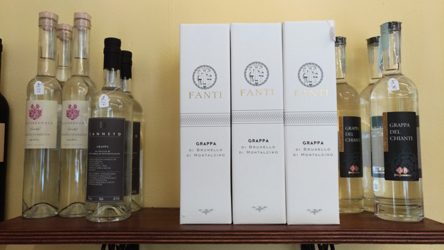Selezione pregiata di grappe