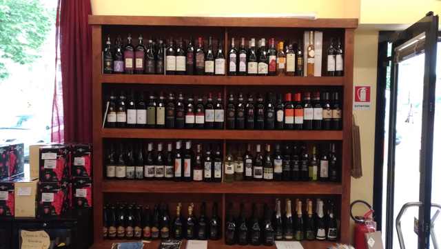 Selezione di bottiglie